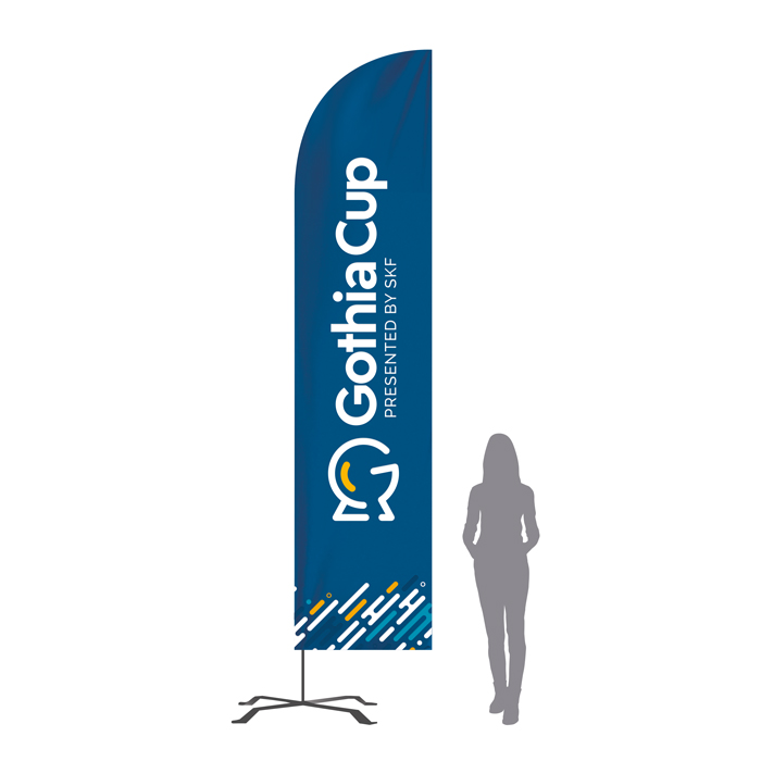 Beachflagga Rak - Bild 4